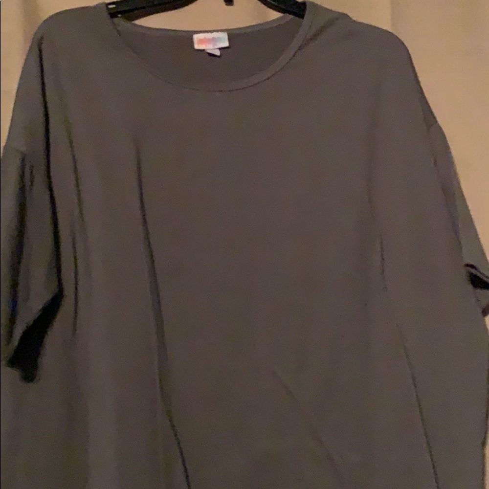 Lularoe solid grey Irma